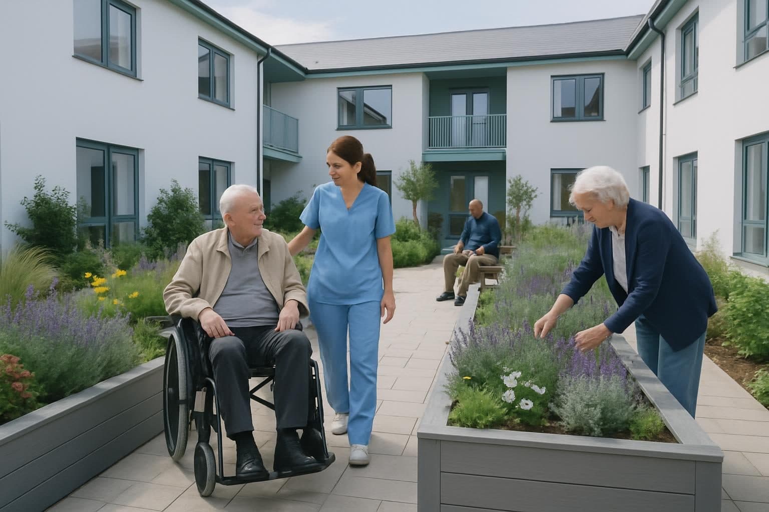 Example photo for the article: New sensory garden opens