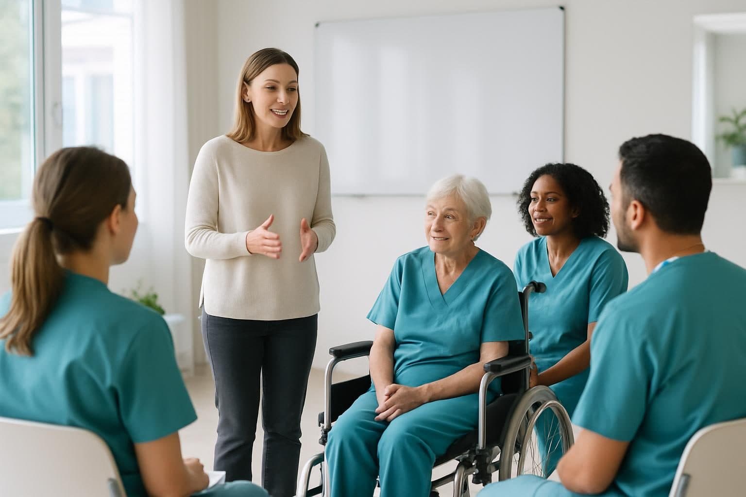 Example photo for the article: Our team completes advanced dementia training