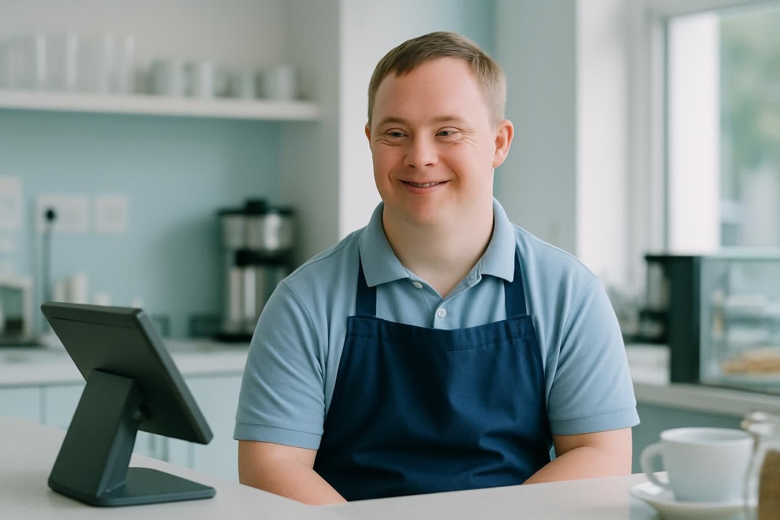 Example photo for the article: Jordan starts his first paid job
