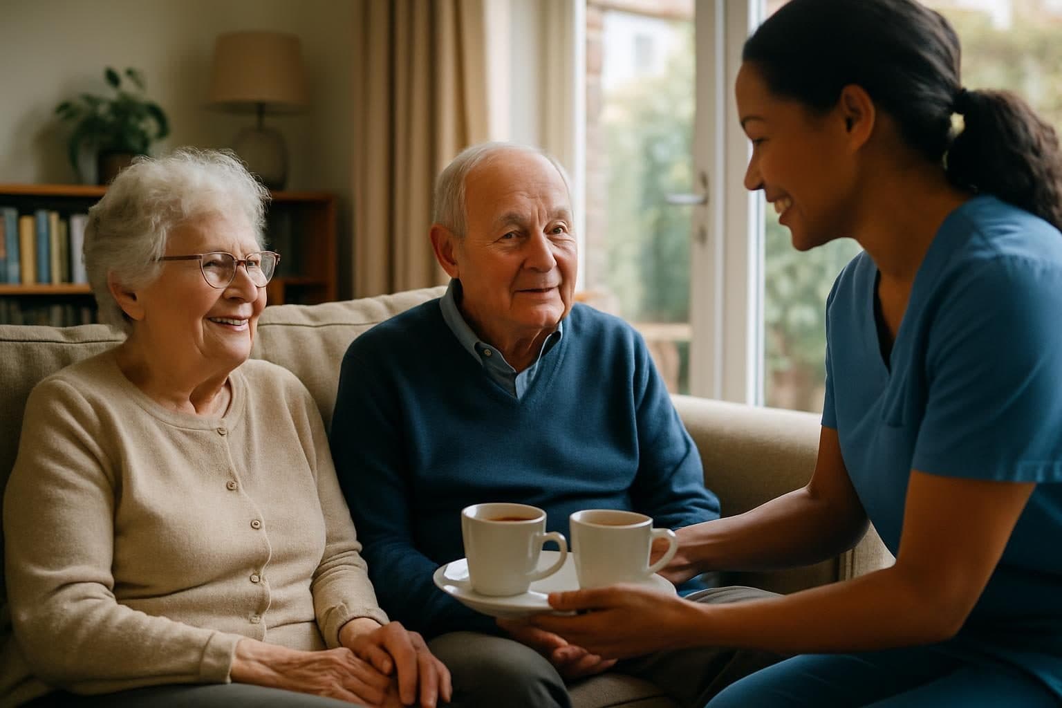 Example photo for the article: Live-in care or a care home? How families decide