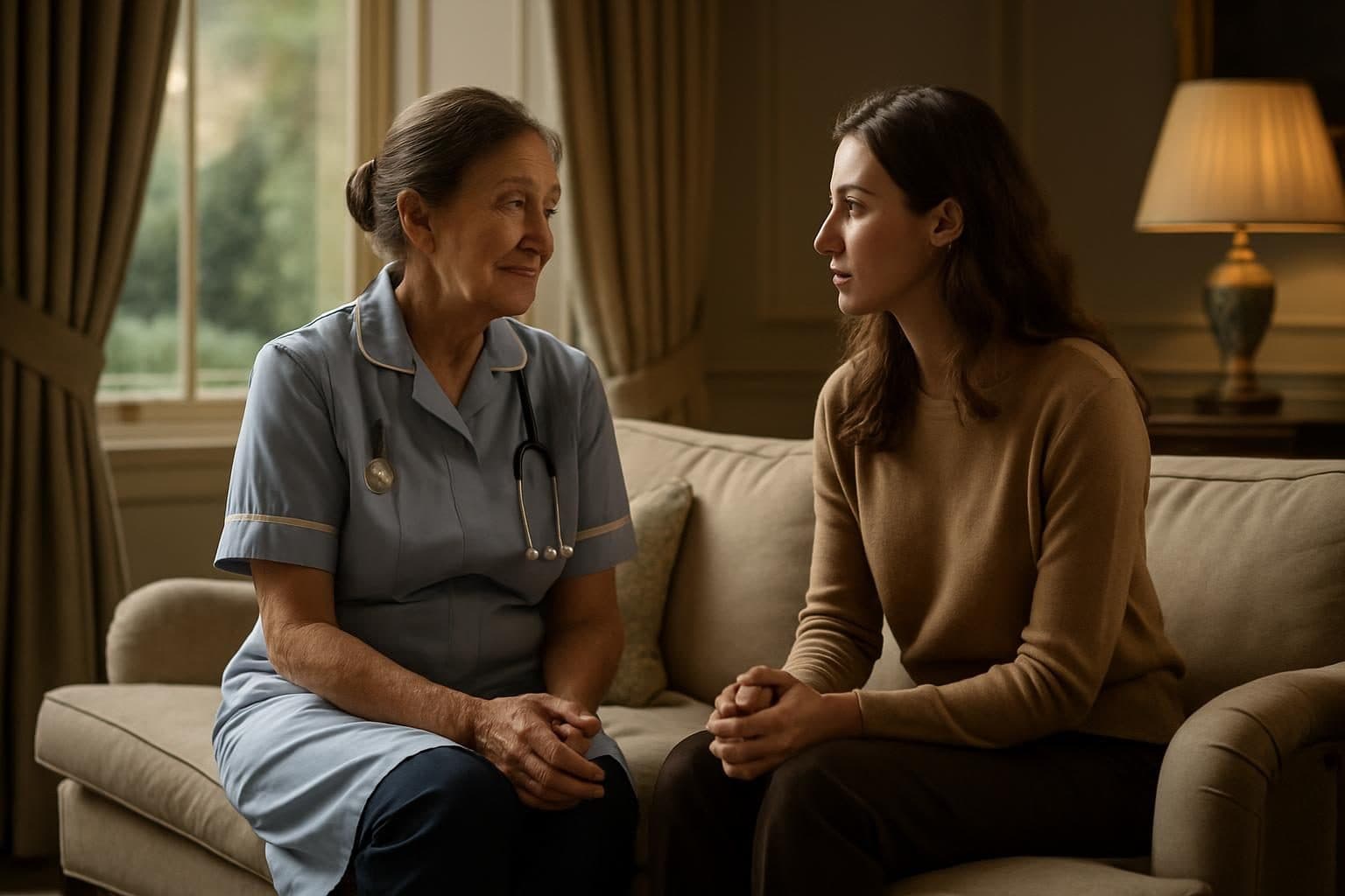 Example photo for the article: What an admiral nurse does for families