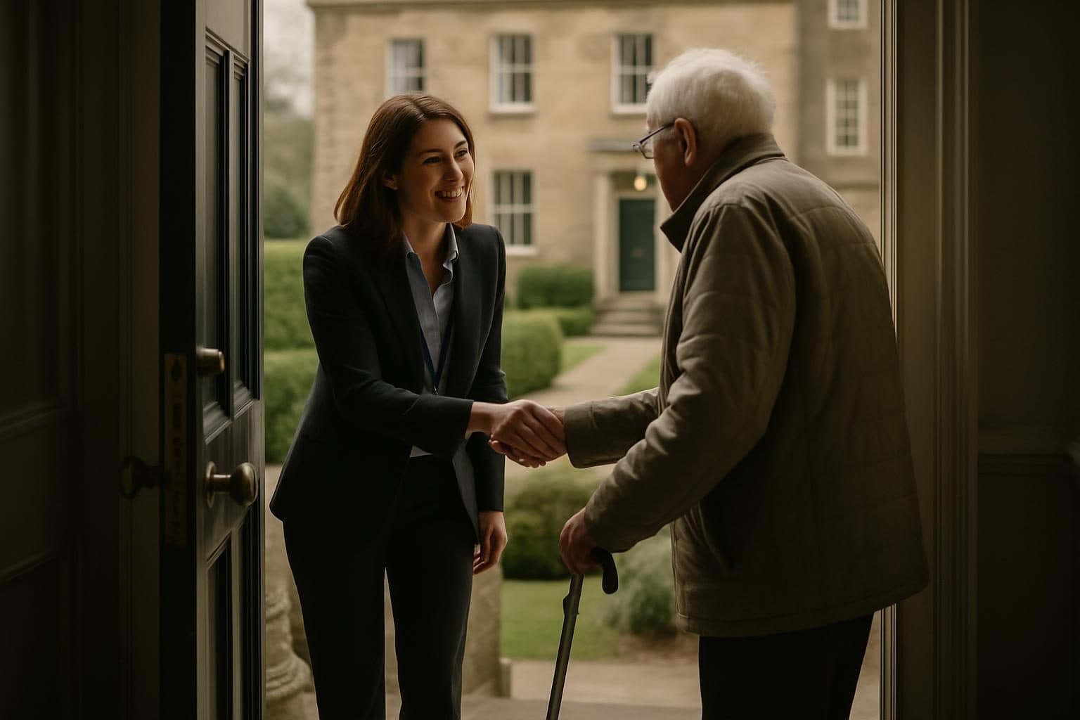 Example photo for the article: A morning with one of our care managers