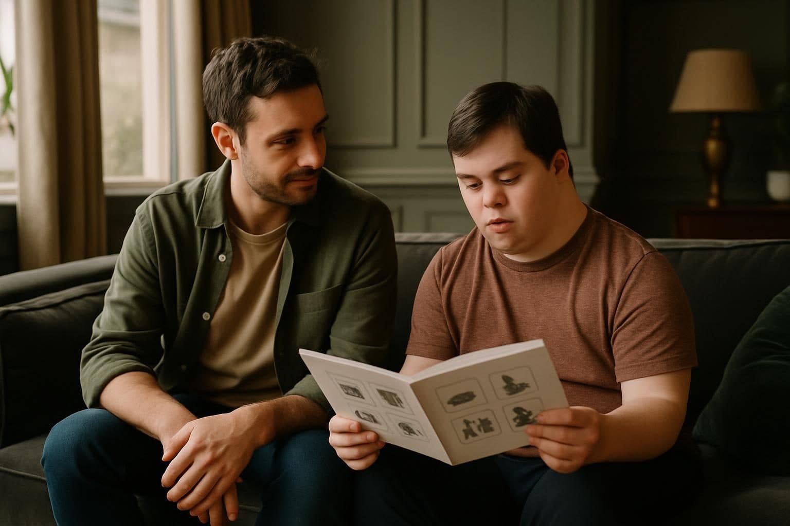 Example photo for the article: Supported living, in easy read