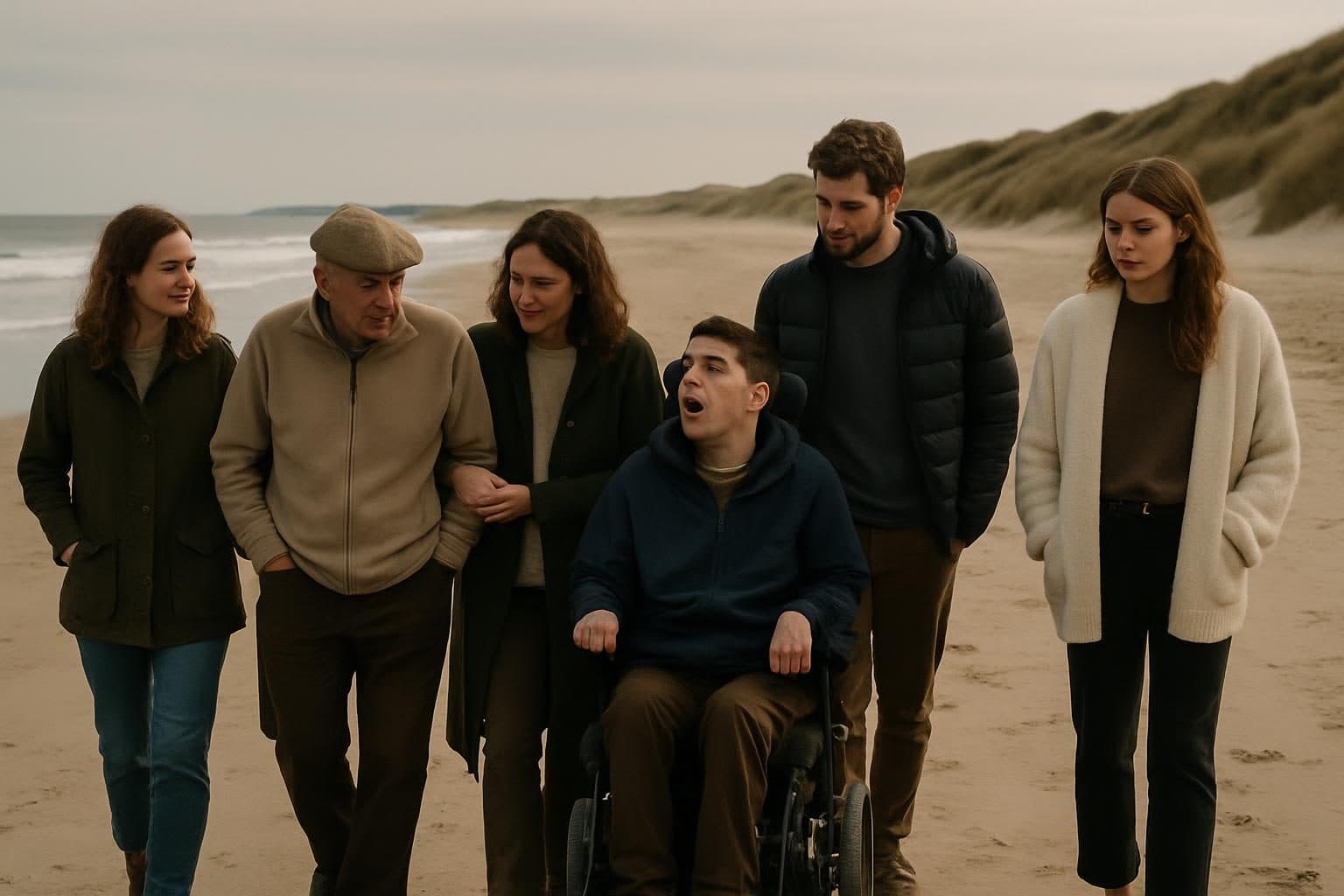 Example photo for the article: A day at the beach with friends