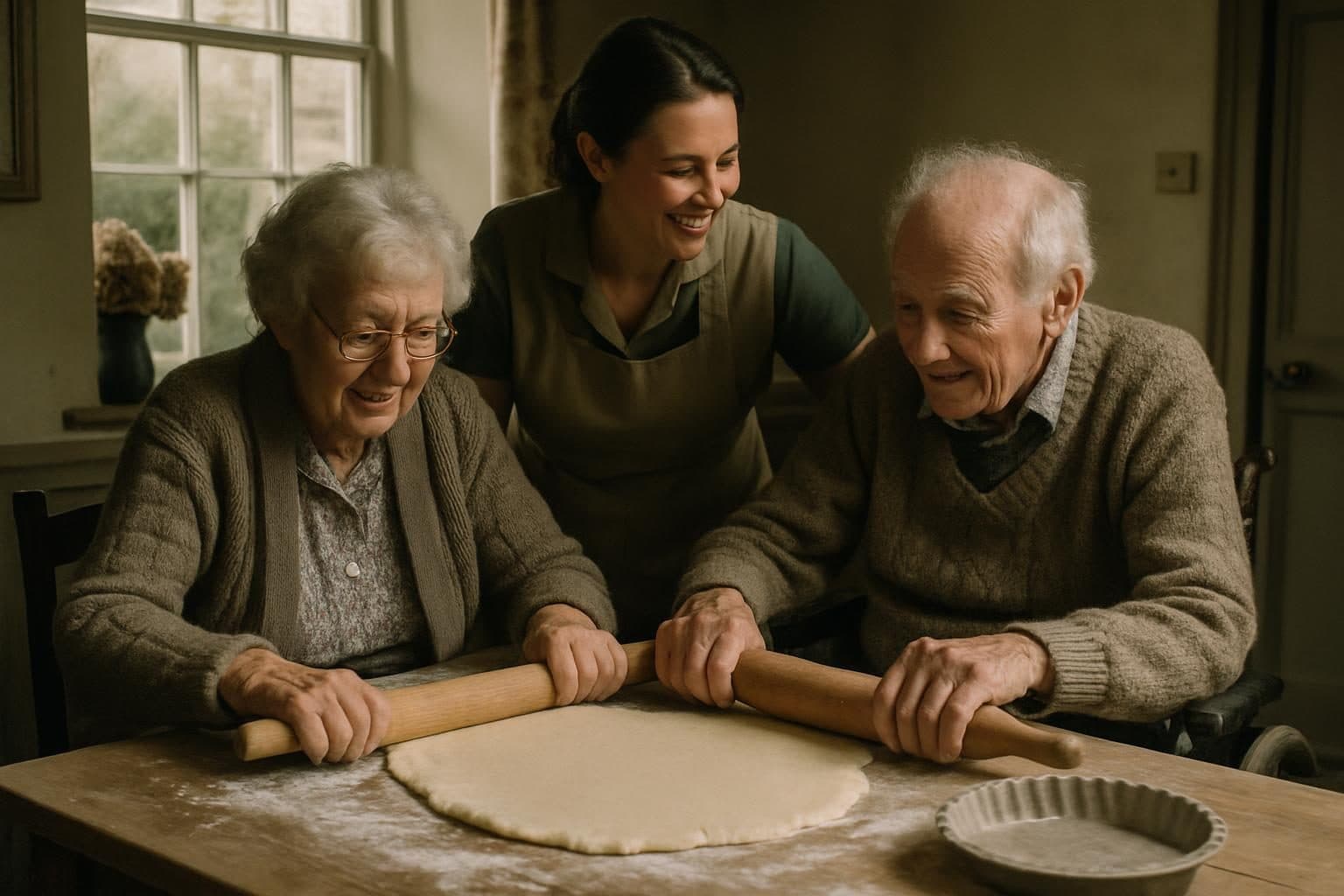 Example photo for the article: Baking afternoons in the courtyard kitchen