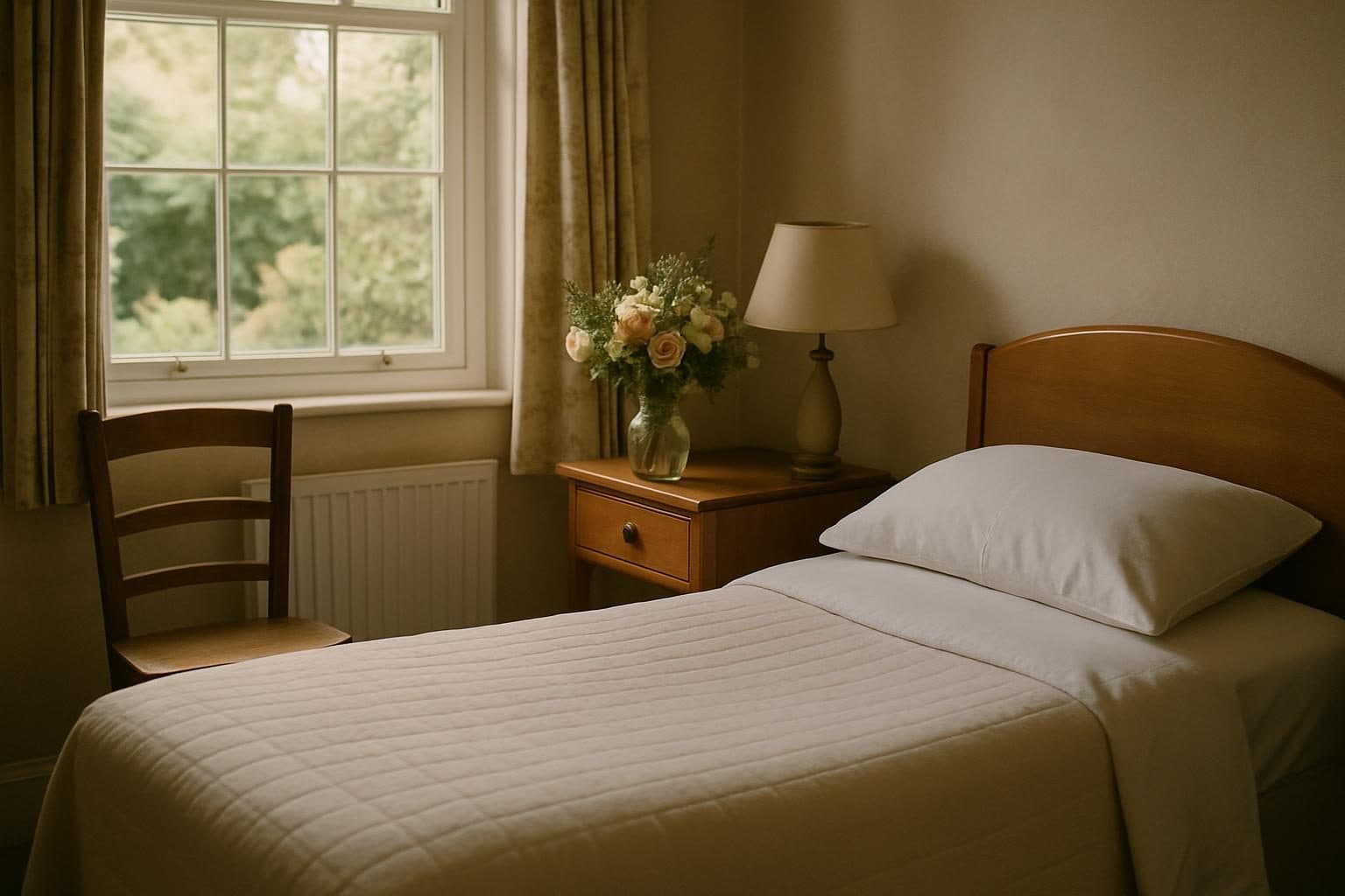 Example photo for the article: Preparing a room for a live-in carer