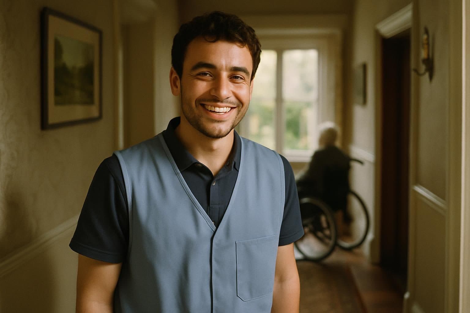 Example photo for the article: Meet Tom, one of our live-in carers