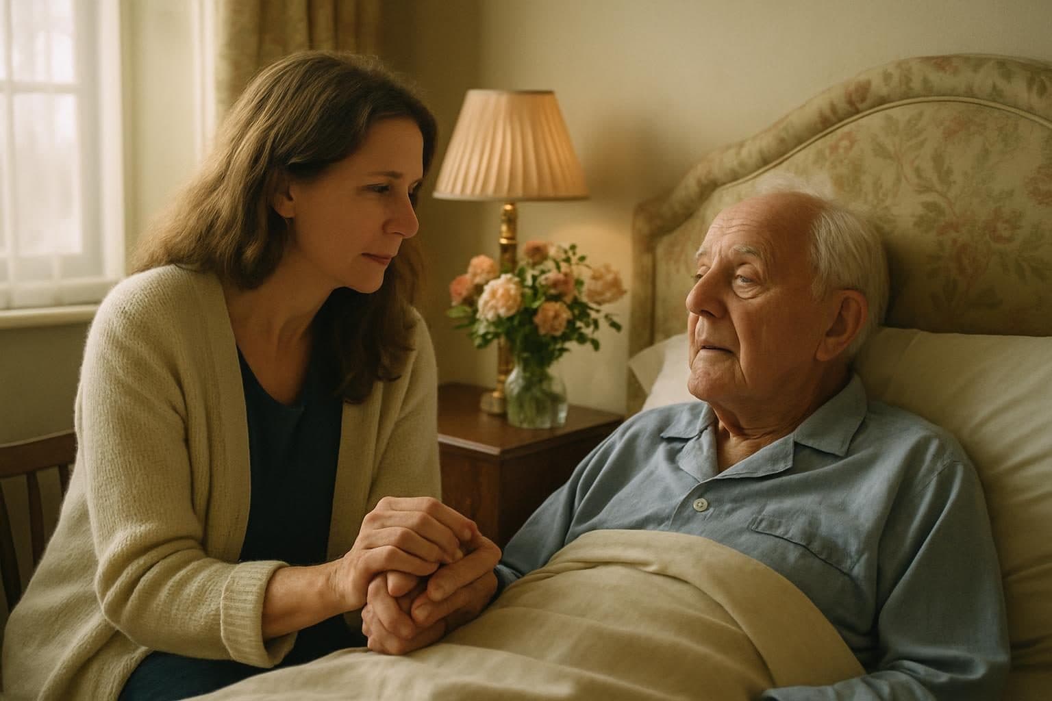 Example photo for the article: End of life care: how we support families