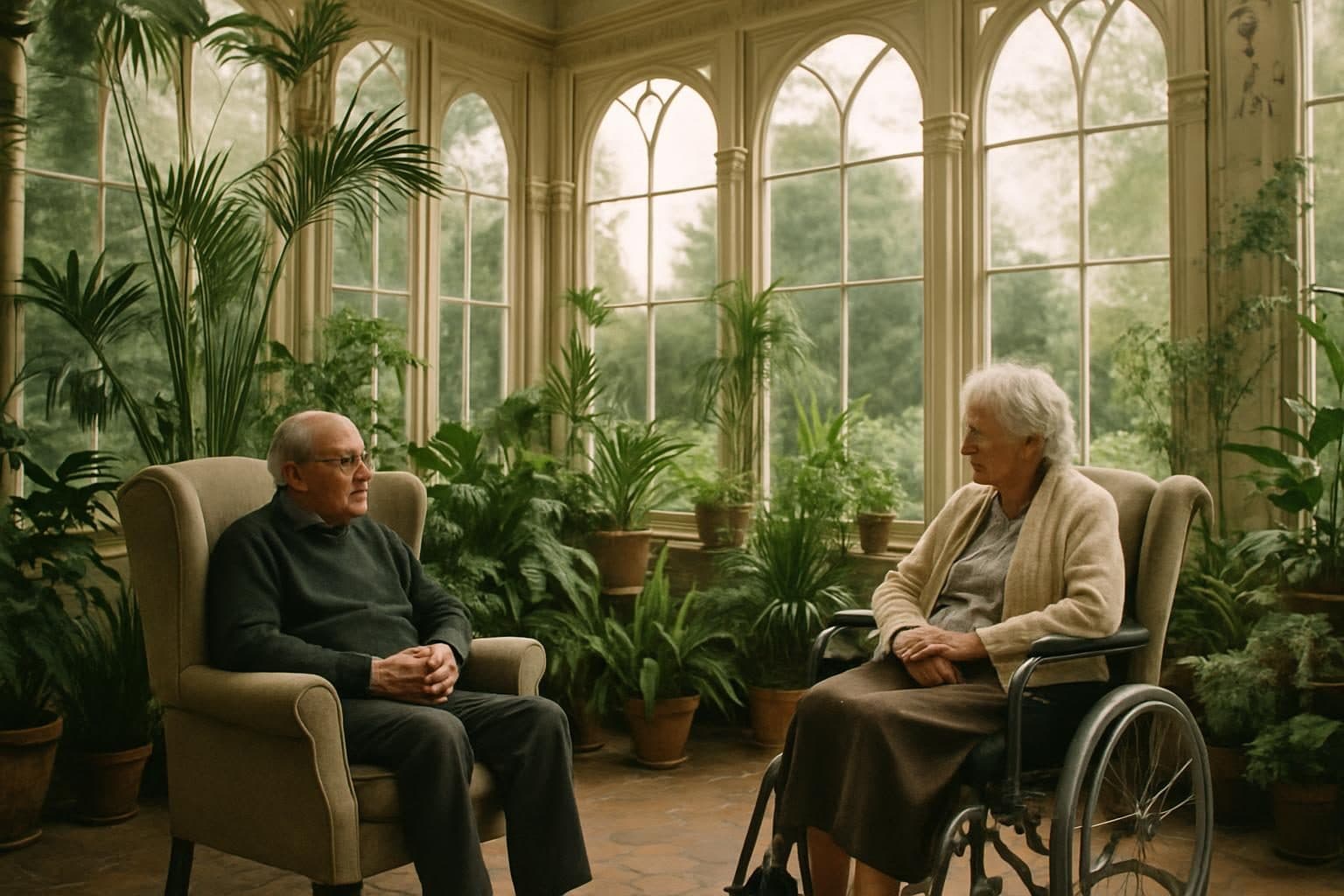 Example photo for the article: Our garden room restored for its 150th year
