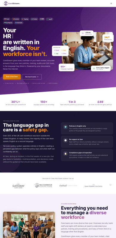 CareStream on mobile