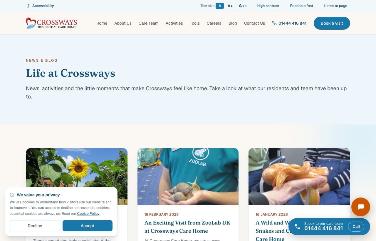 The Crossways blog