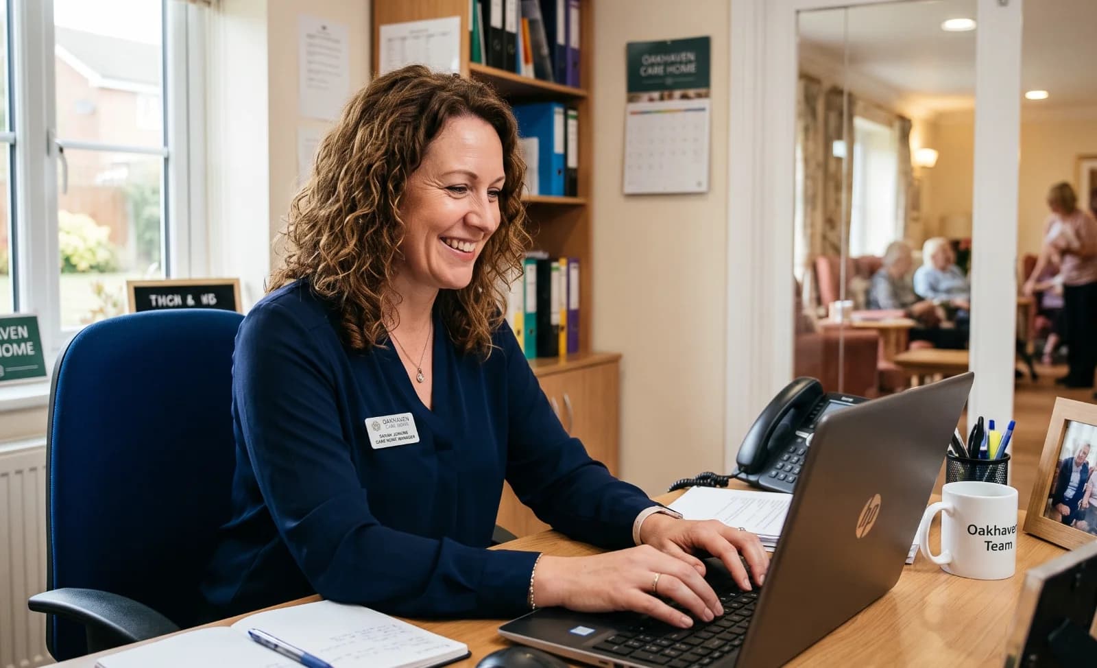 How quickly should a care home respond to an enquiry?